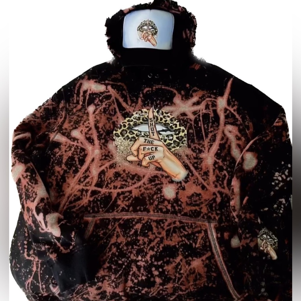 Custom hoodie and hat